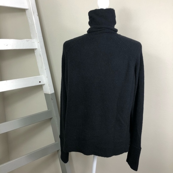 JCREW Turtleneck Sweater Raglan Wool Alpaca Blend - Picture 4 of 9